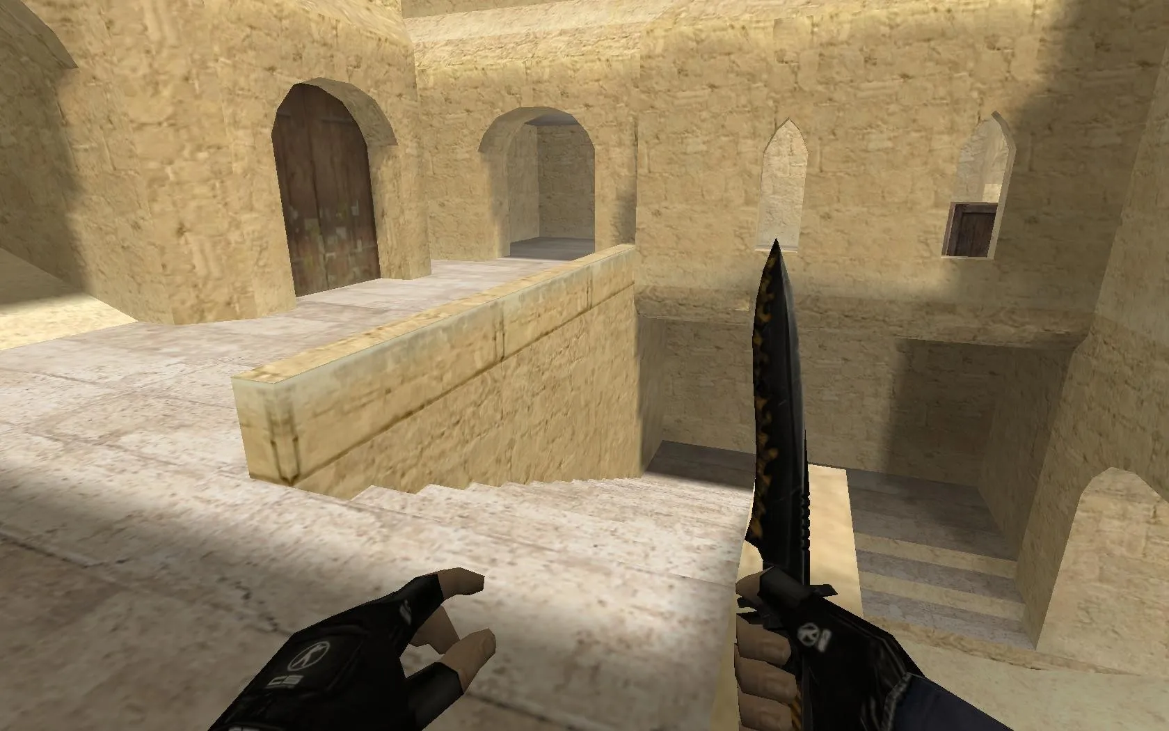 Скриншот  Карта de_sandman для CS 1.6: Технический обзор и стратегии