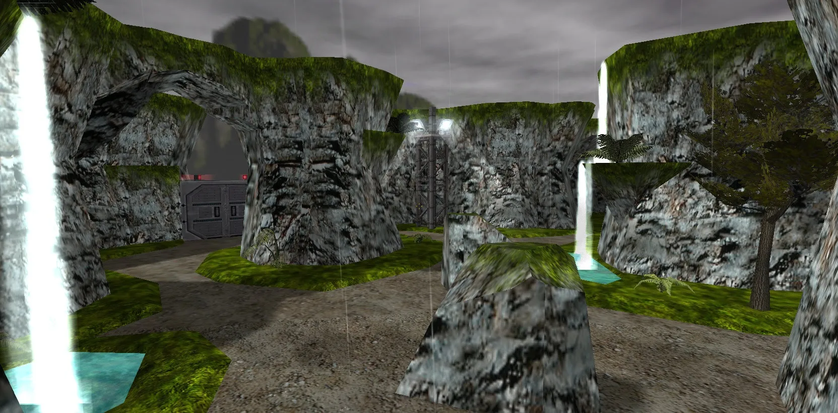 Скриншот  de_ark карта для CS 1.6: точки, раунды, тактика за CT и T, .nav для ботов и оптимизация