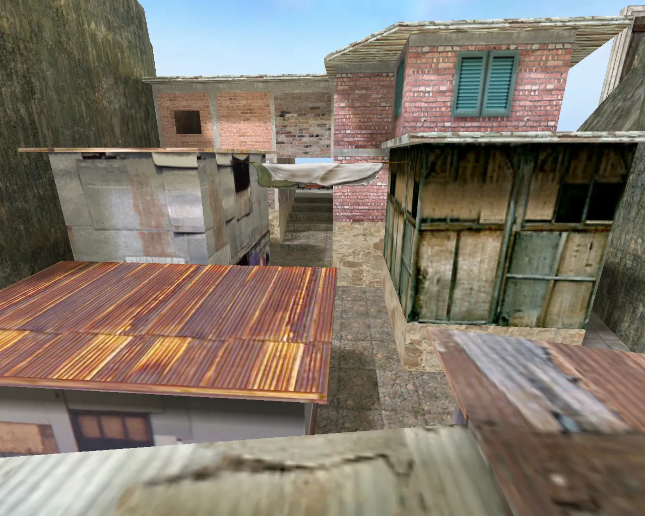 Скриншот  cs_rio карта для CS 1.6: тактика за Т и КТ, точки, боты .nav, оптимизация wpoly/epoly