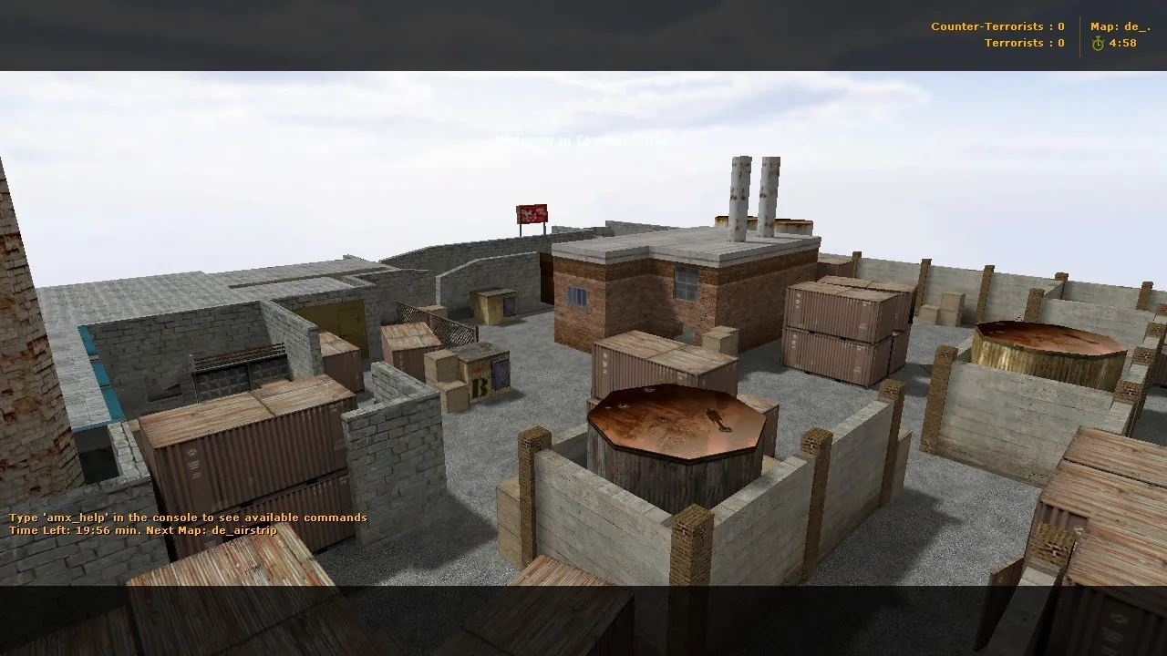 Скриншот  Карта de_storage для Counter-Strike 1.6: анализ и тактики