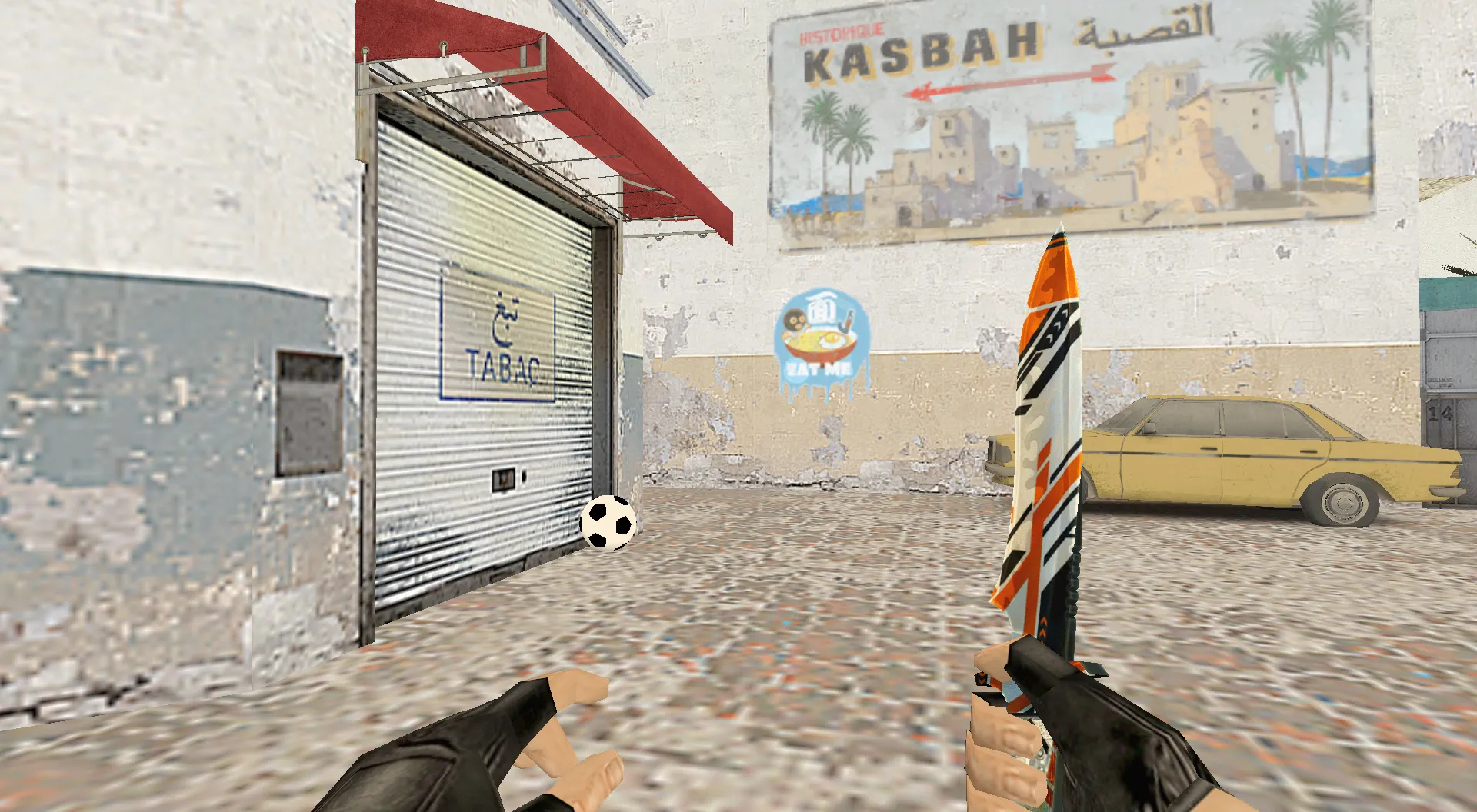 Скриншот Граффити «Лапша» для CS 1.6 - Уникальный стиль для вашей игры