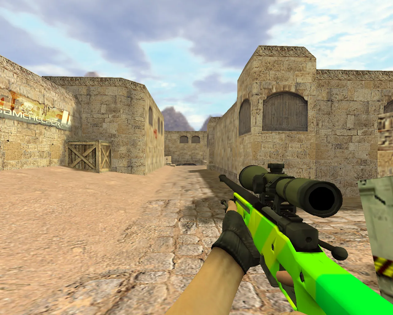 Скриншот Модель «AWP Токсичный» для CS 1.6: Обзор и Характеристики