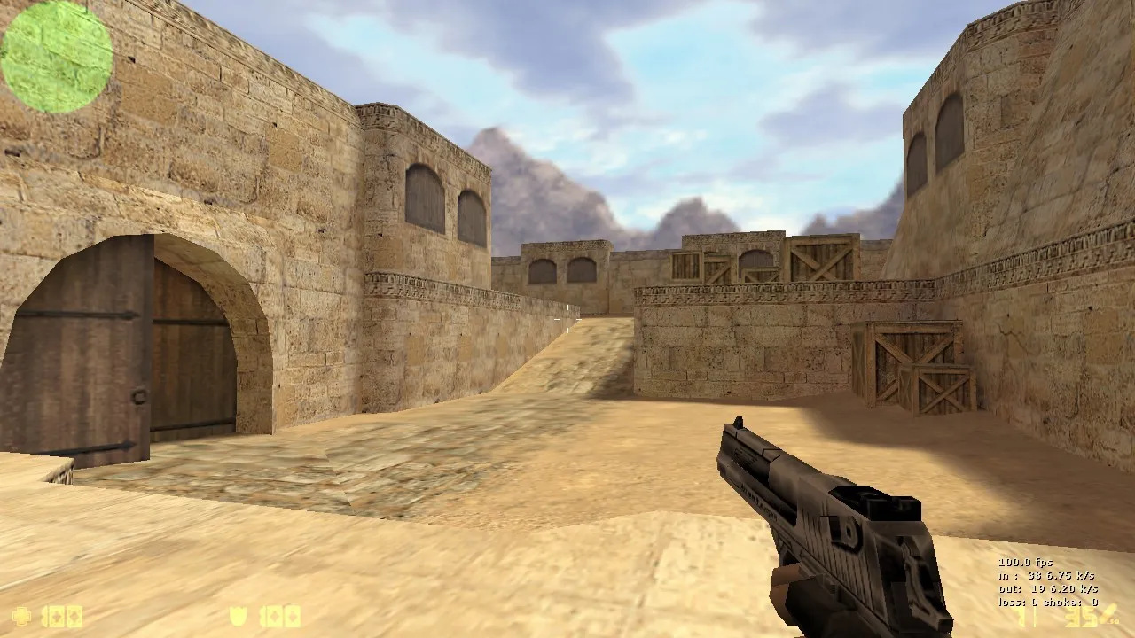 Скриншот Карта «de_dust2_hng» для CS 1.6
