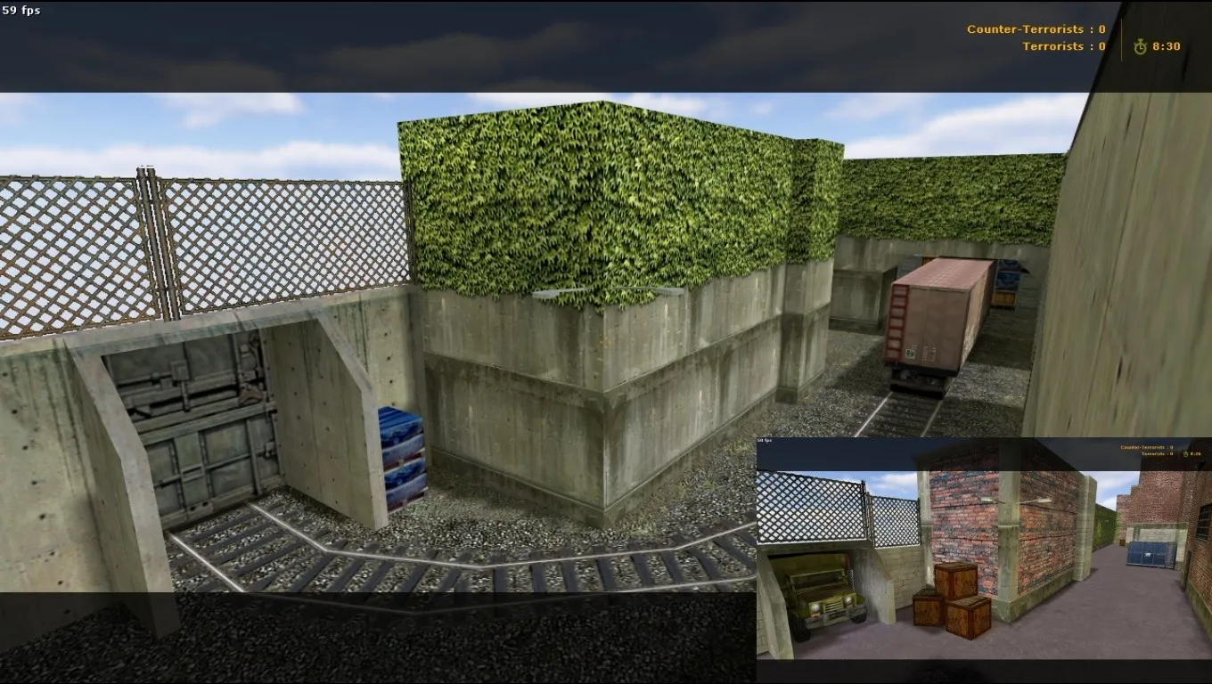 Скриншот Карта de_train_sl для CS 1.6 - Оптимизация и тактика