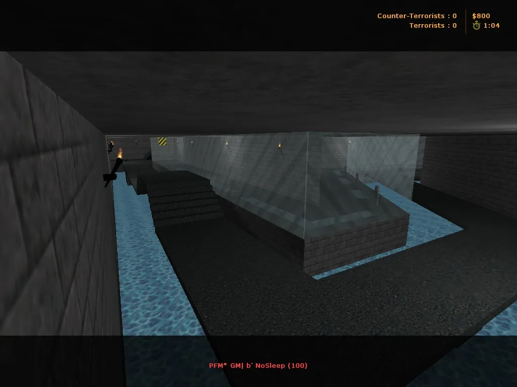 Скриншот  deathrun_sadness_pfm для CS 1.6: карты deathrun, точки, боты .nav, оптимизация