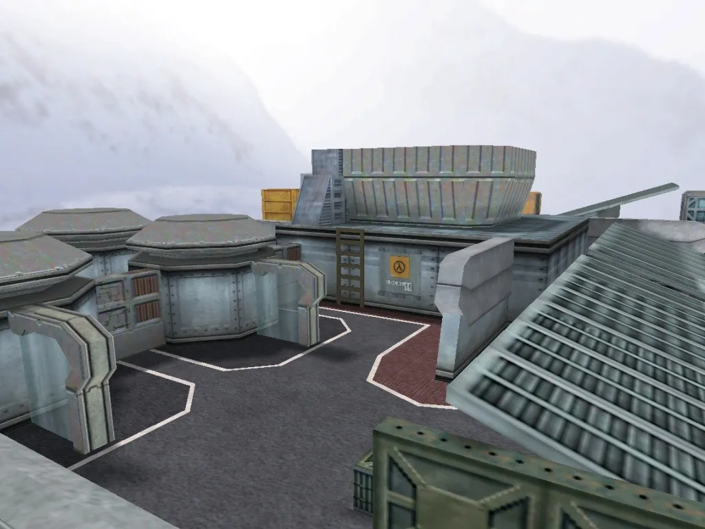 Скриншот  Карта de_hc_wtarrival для CS 1.6: точки, баланс сторон, .nav для ботов и оптимизация wpoly/epoly