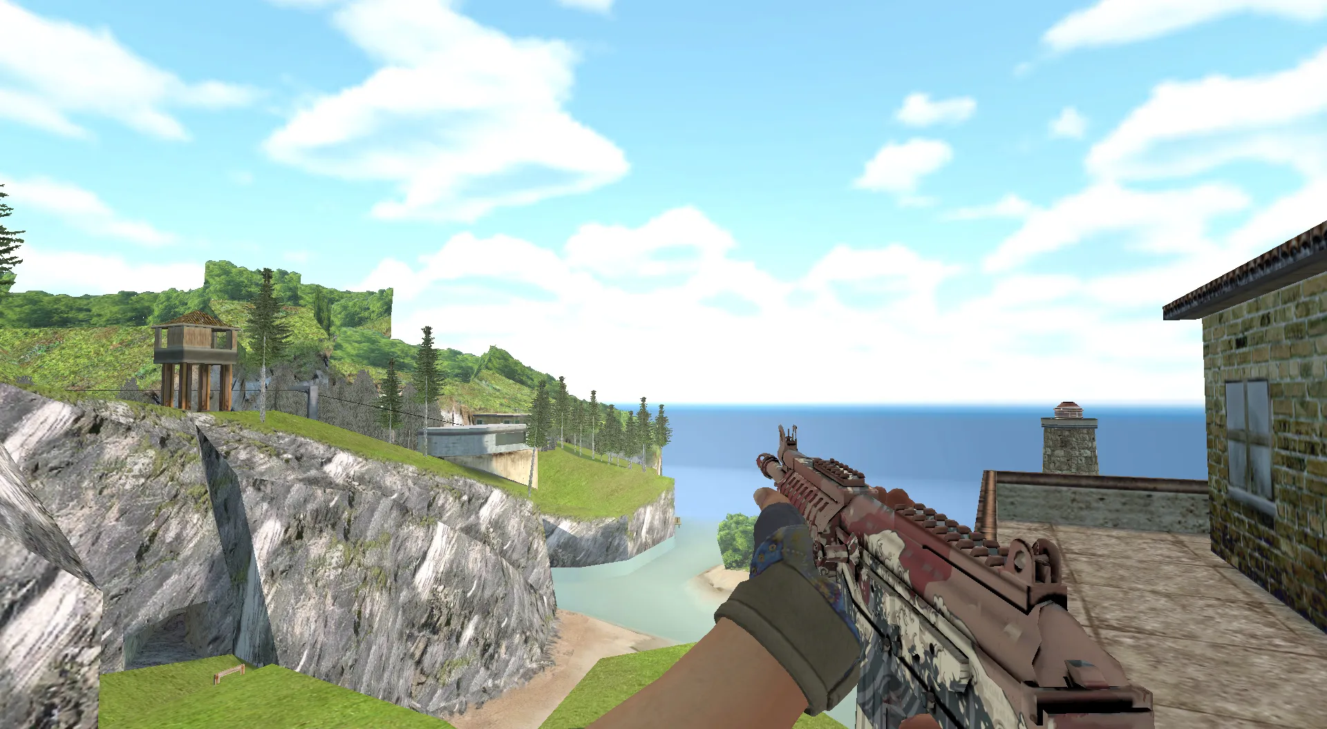 Скриншот Пак моделей оружия Hydra Gloves | Case Hardened Pack для CS 1.6: v_, p_, w_ модели, анимация осмотра, звуки и текстуры