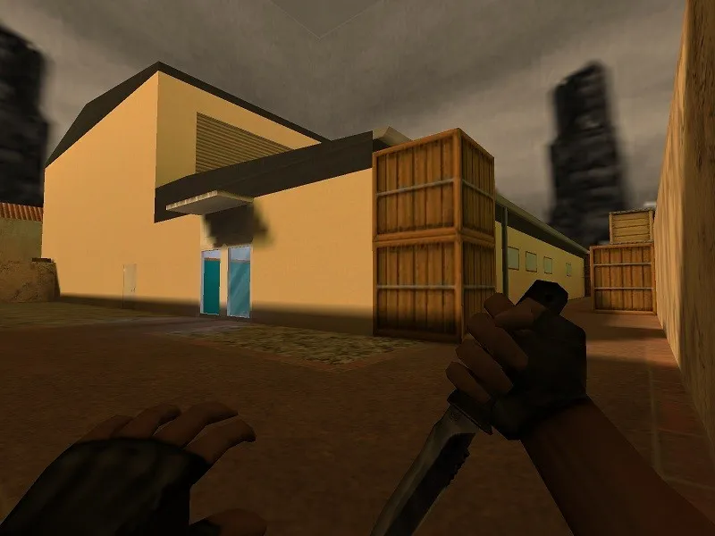 Скриншот  Карта de_schnauze_sonst_fresse для CS 1.6: особенности и стратегии