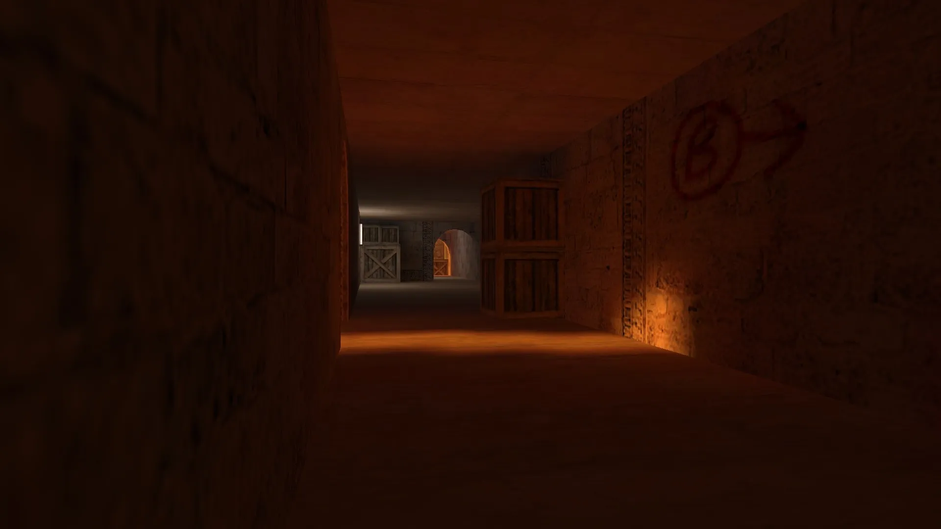Скриншот  Карта de_dust2014_r2 для CS 1.6: точки, баланс сторон, оптимизация и запуск без подмены