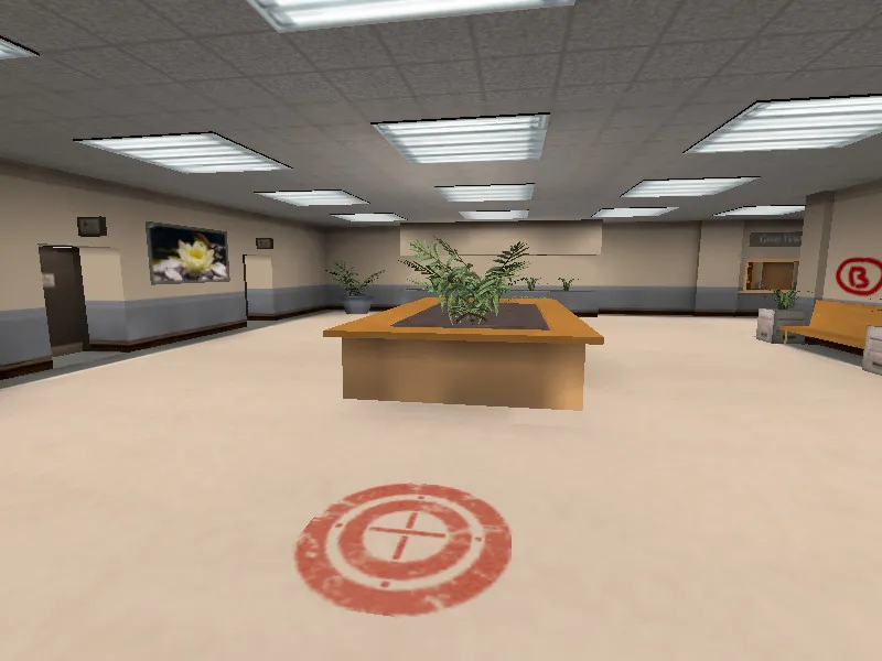 Скриншот  Карта de_arboretum_v4 для CS 1.6: тактика, точки, .nav и оптимизация wpoly/epoly