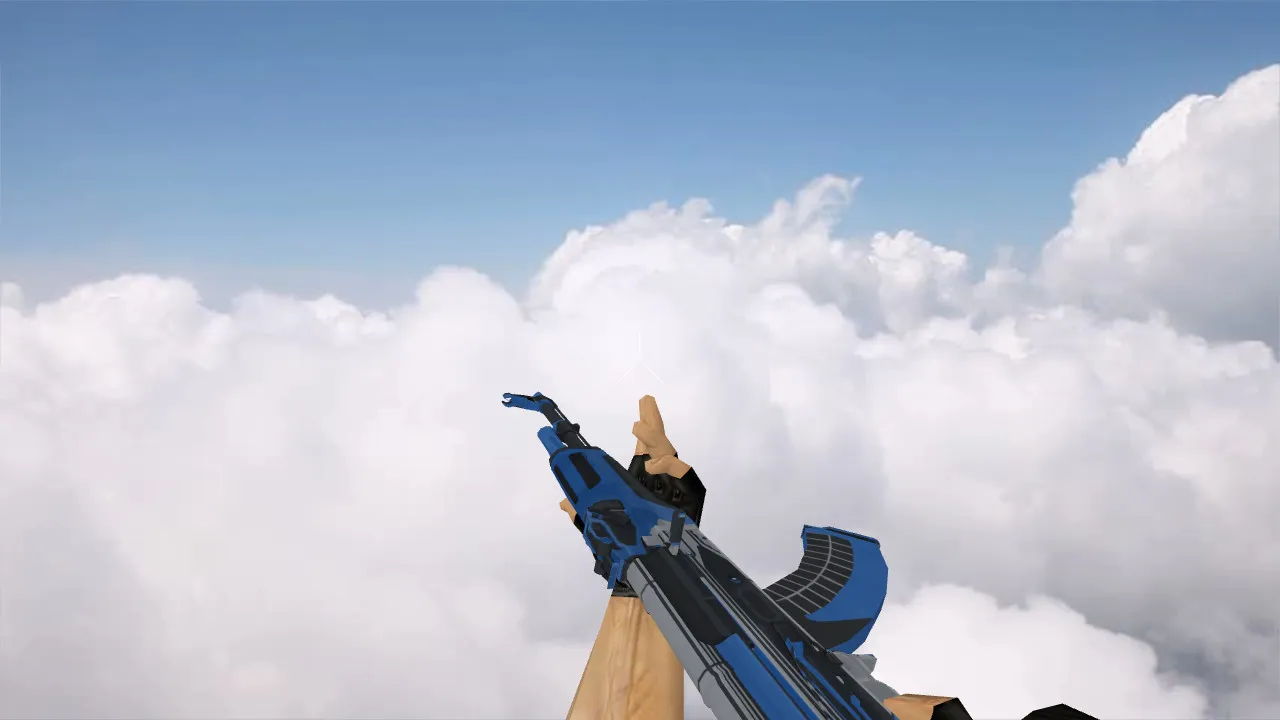 Скриншот Модель «AK-47 Deimos» для CS 1.6 – Качественные текстуры и анимация