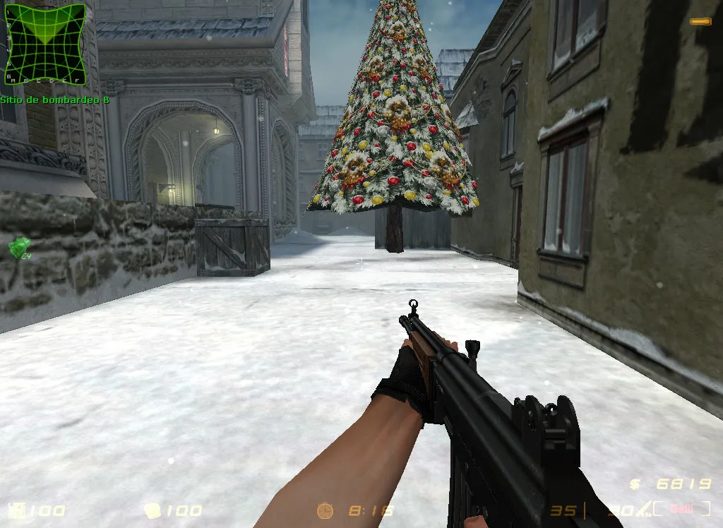 Скриншот  Карта de_vostokxmas_cso для CS 1.6: тактические особенности и детализация