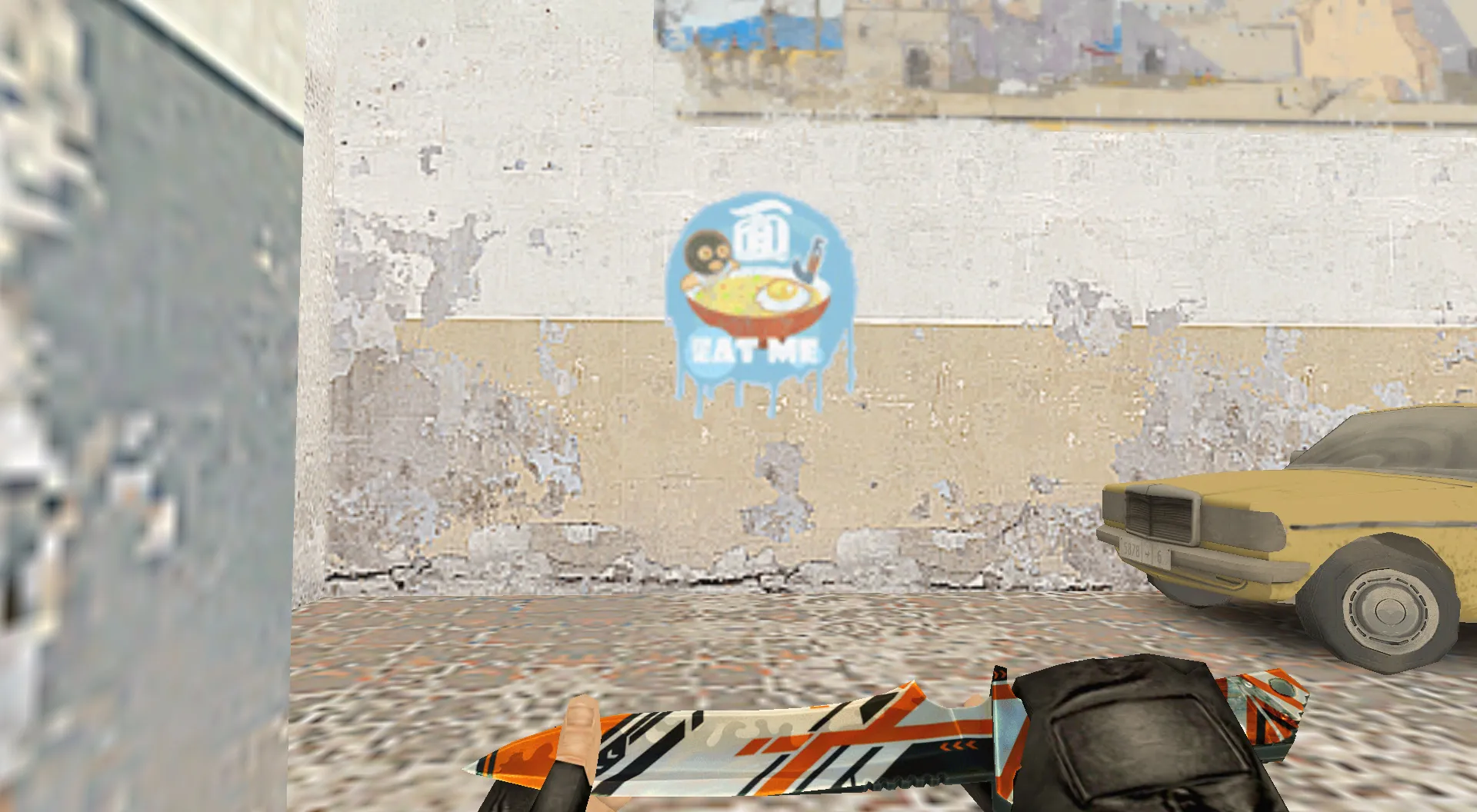 Скриншот Граффити «Лапша» для CS 1.6 - Уникальный стиль для вашей игры