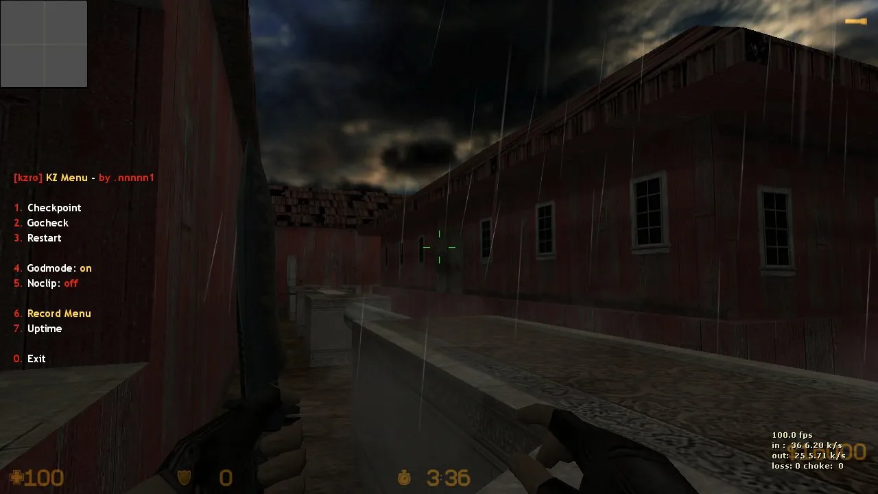 Скриншот  deathrun_3h для CS 1.6: тактика, точки, боты .nav и оптимизация карты