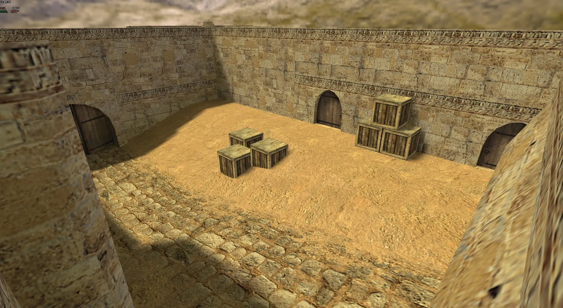 Скриншот Карта «de_dust2_extended» для CS 1.6