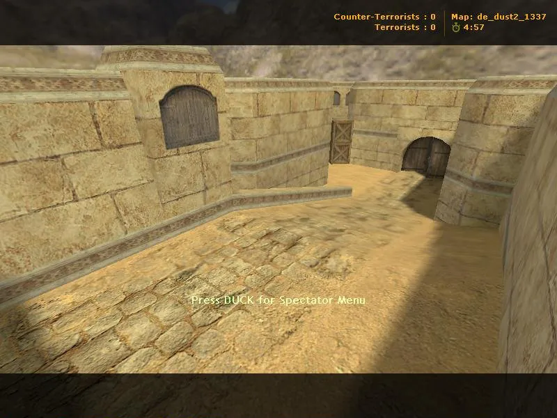 Скриншот Карта «de_dust2_1337» для CS 1.6