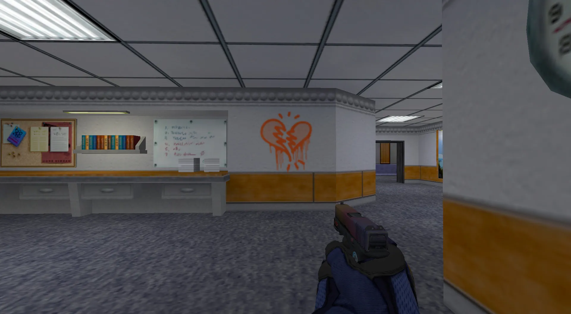 Скриншот Граффити «Разбитое сердце» для CS 1.6 - Уникальное дополнение