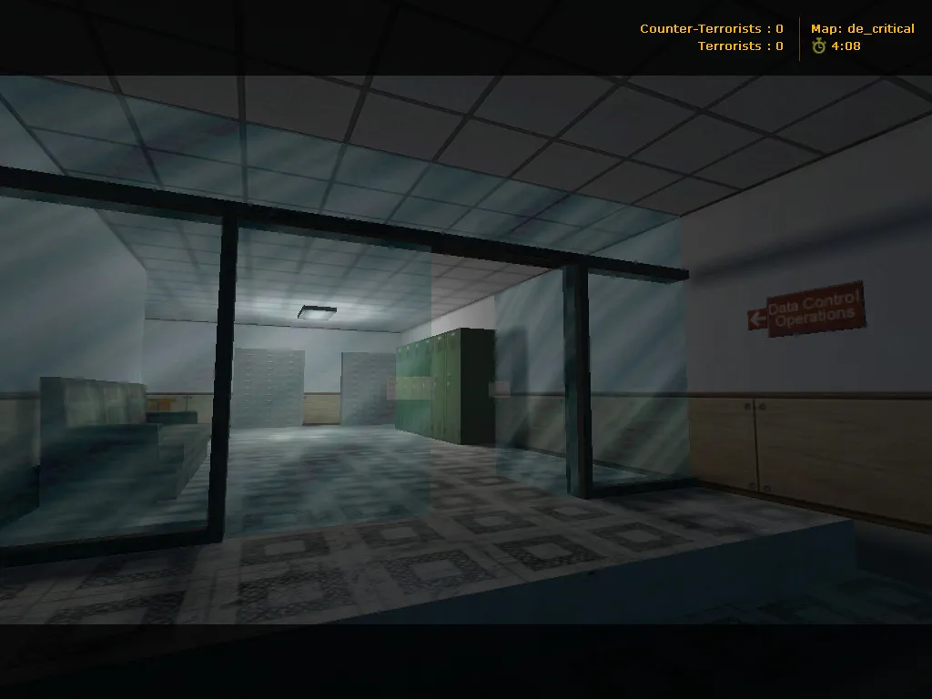 Скриншот  Карта de_critical для CS 1.6: точки, баланс, .nav для ботов, оптимизация wpoly/epoly