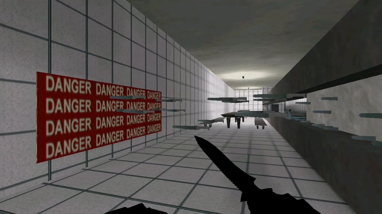 Скриншот  deathrun_alcatraz для CS 1.6: карта deathrun, тактические точки, .nav для ботов и оптимизация