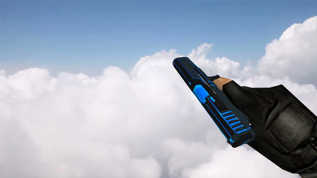 Скриншот Модель Glock Plasmax для CS 1.6 – уникальный выбор для геймеров