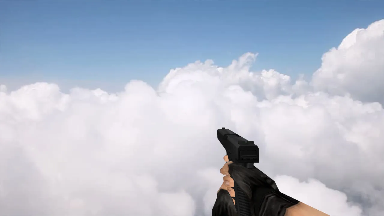 Скриншот Пак HD-пистолетов для CS 1.6: v_ p_ w_ модели, звуки, анимация осмотра, качество текстур