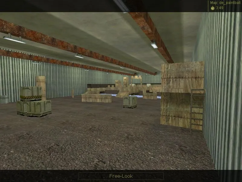 Скриншот Карта «de_paintball» для CS 1.6