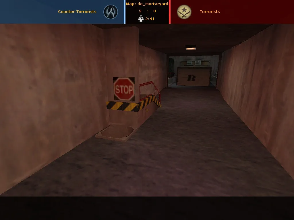 Скриншот  Карта de_mortaryard для CS 1.6: подробное описание и стратегии