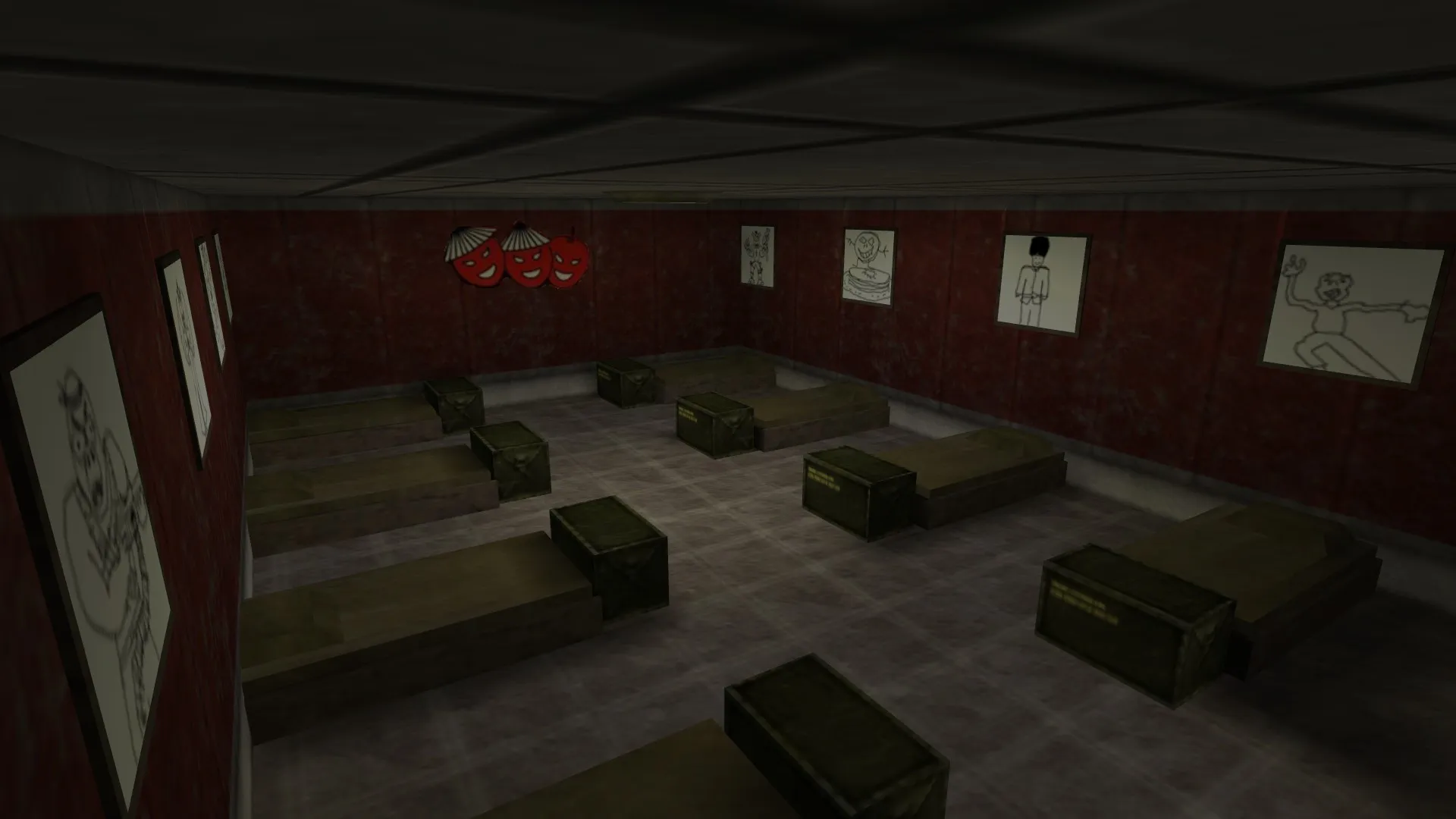 Скриншот  Карта de_cchq для CS 1.6: геймплей, точки, .nav для ботов, оптимизация wpoly/epoly