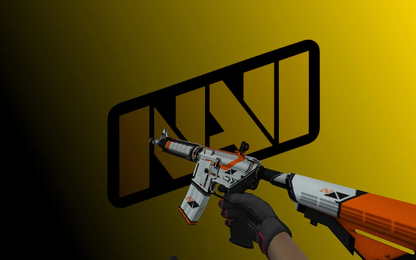 Скриншот  electronic Inventory для CS 1.6: пак моделей оружия и перчаток Natus Vincere Денис electronic, с осмотром и звуками USP-S