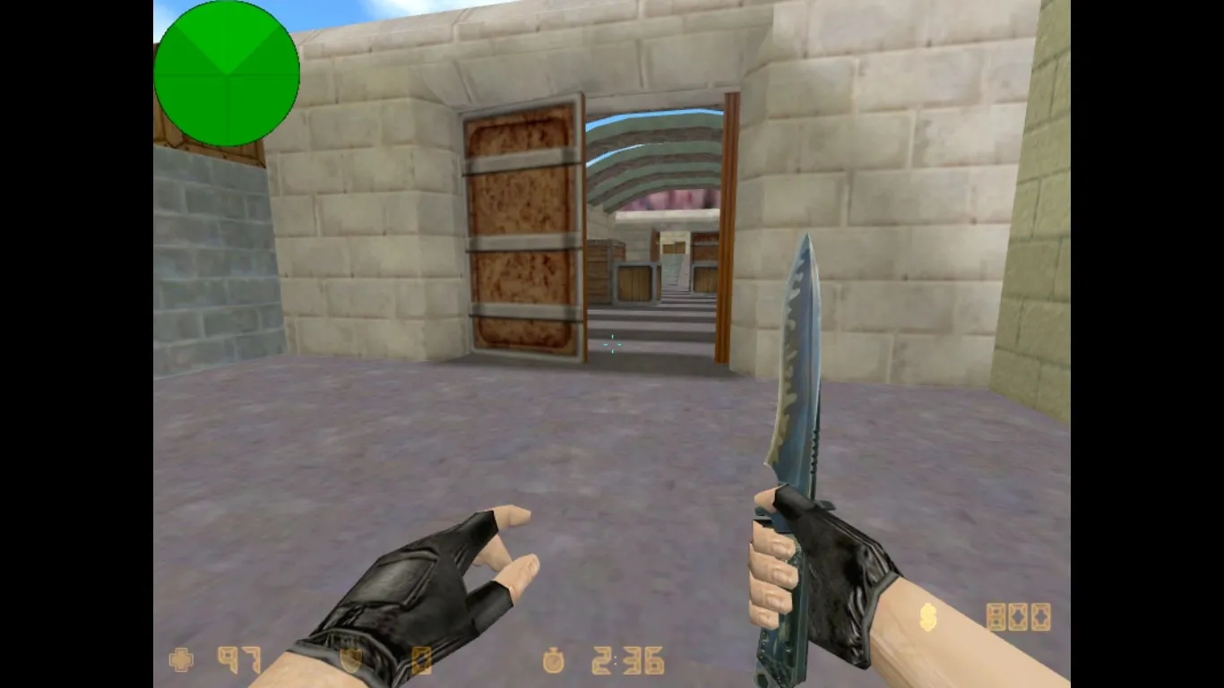 Скриншот  Карта de_melik для CS 1.6: Тактические возможности и баланс