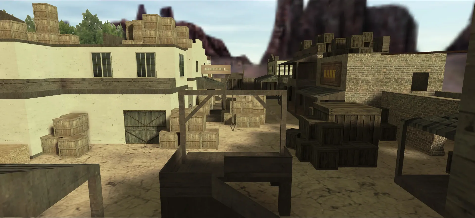 Скриншот  Карта de_westwood2019 для CS 1.6: Тактика и особенности