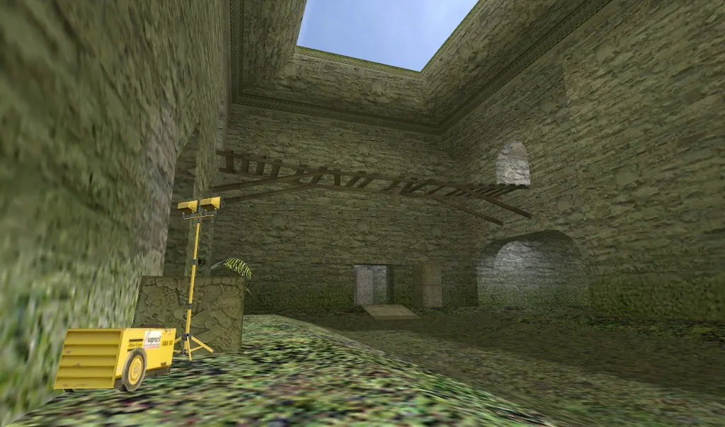 Скриншот  de_azteq для CS 1.6: точки, стороны, тактика и оптимизация карты