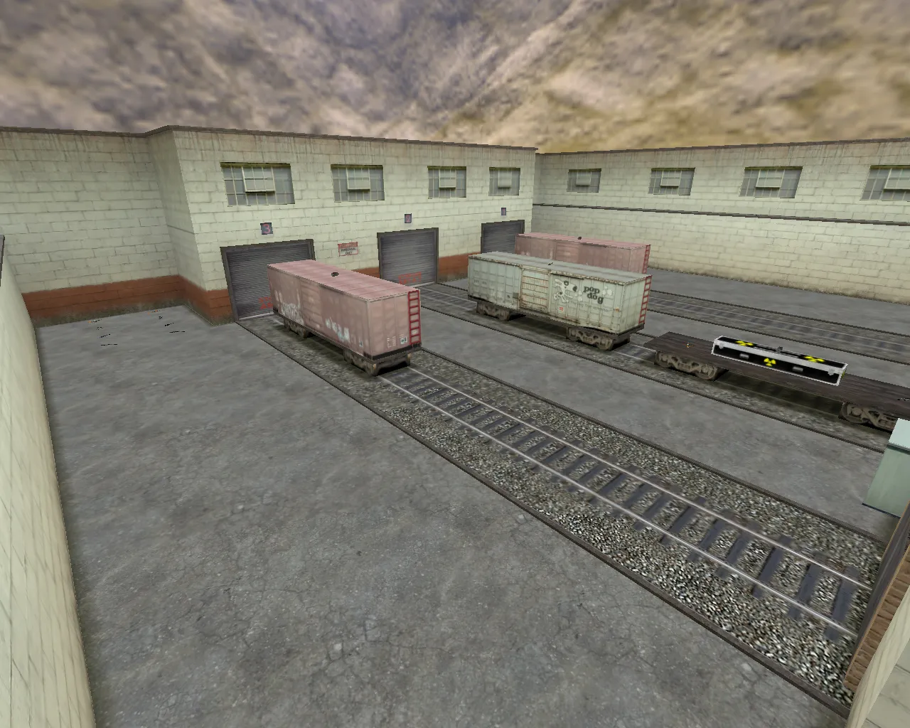 Скриншот  fy_train для CS 1.6: тактика, оптимизация, .nav и настройка под 5v5/паблик