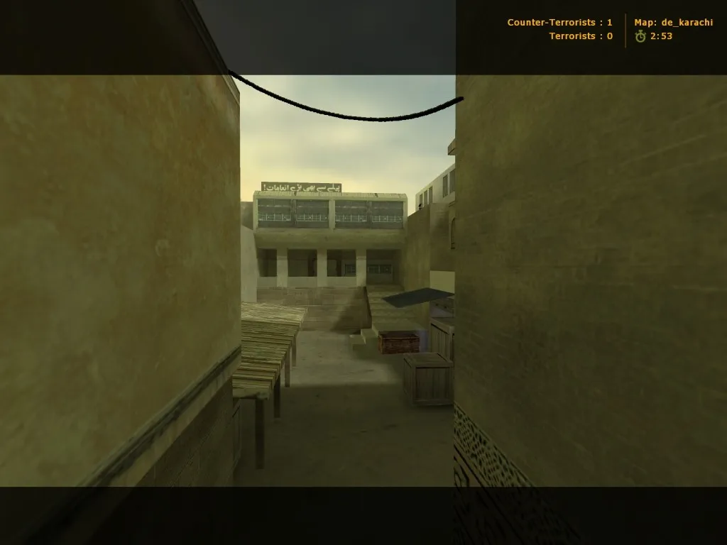 Скриншот Карта «de_karachi» для CS 1.6