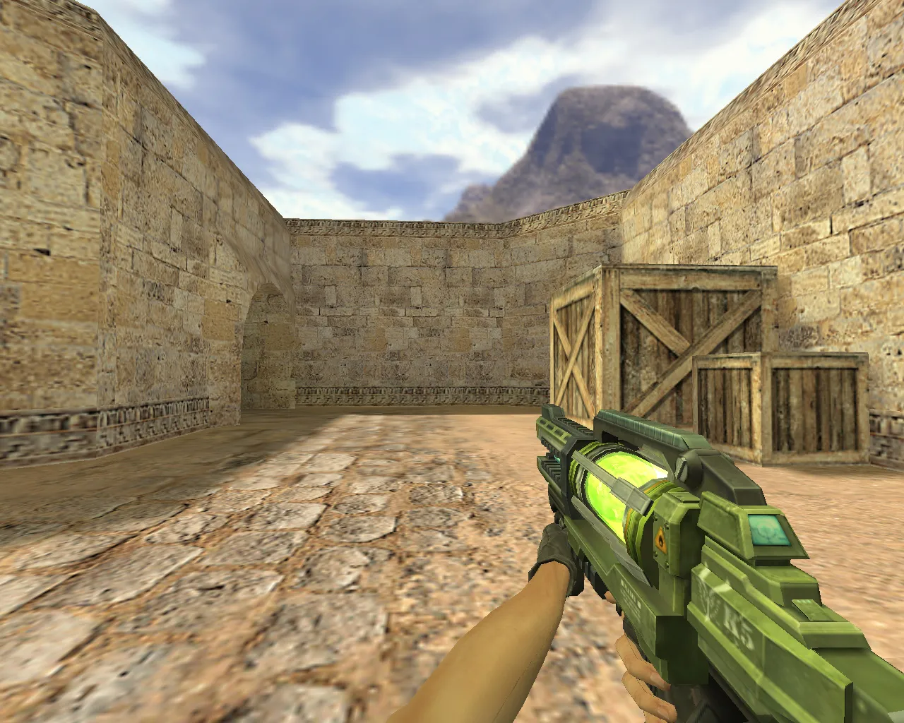 Скриншот Модель «MP5 Убийца монстров» для CS 1.6: Уникальный опыт игры