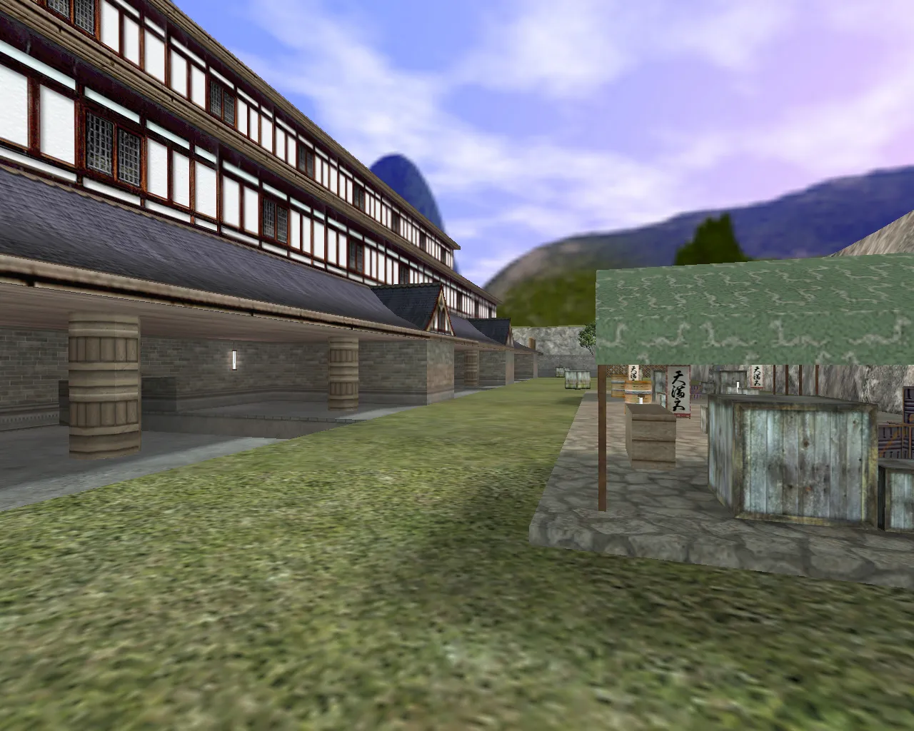 Скриншот  Карта de_samurai для CS 1.6: тактические возможности и особенности