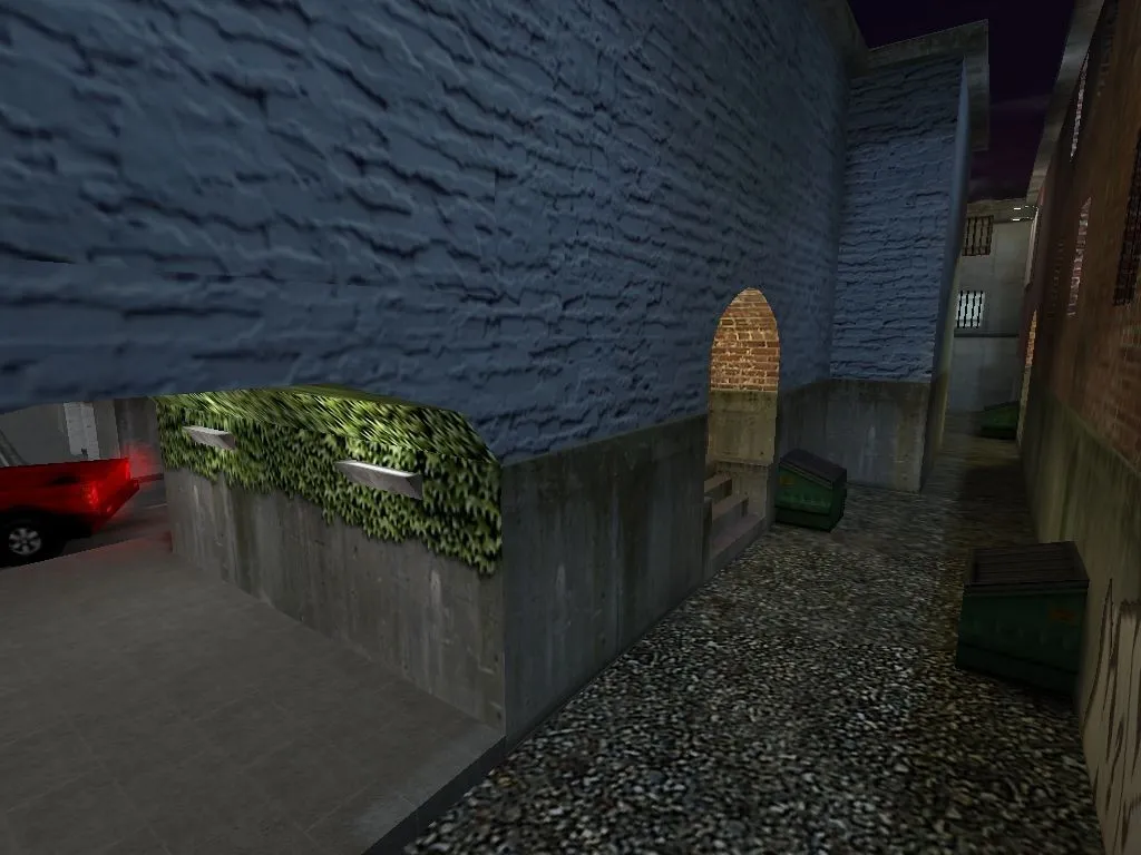 Скриншот  Карта de_frontalley для CS 1.6: точки, маршруты, .nav для ботов и оптимизация wpoly/epoly