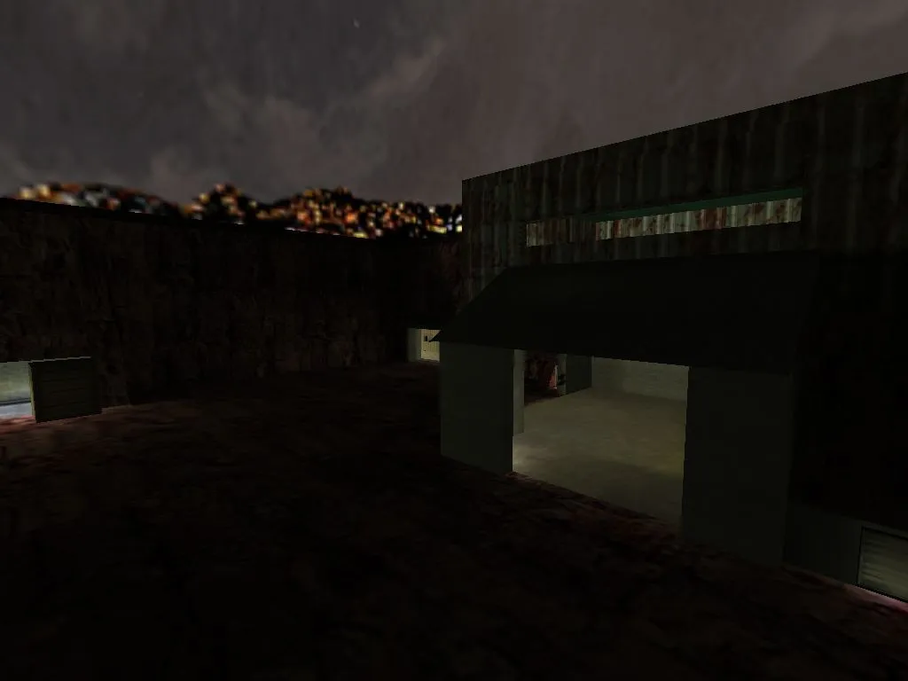 Скриншот  Карта de_nuke2 для CS 1.6: стратегические возможности и тактики