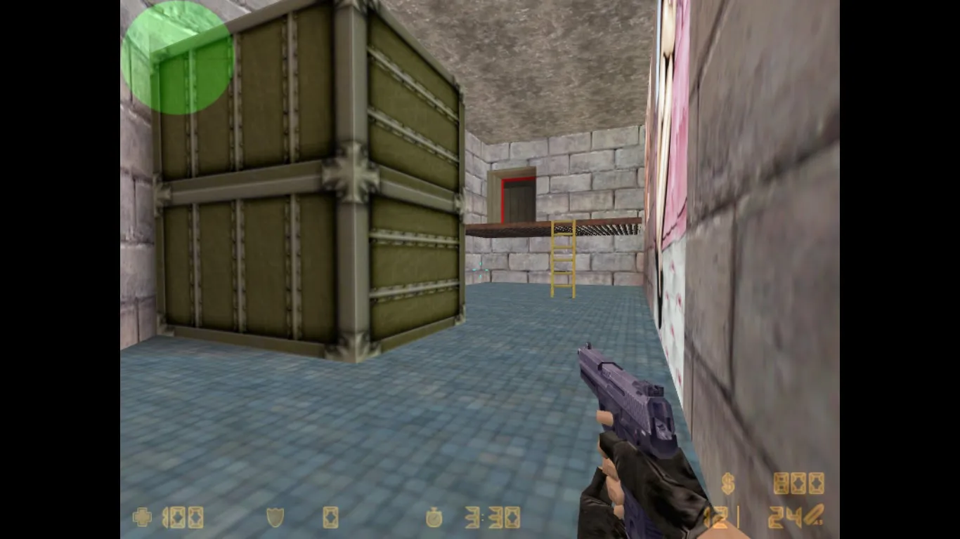 Скриншот  Карта «de_beernbewbz» для CS 1.6: тактика за CT и T, точки, .nav, оптимизация wpoly/epoly