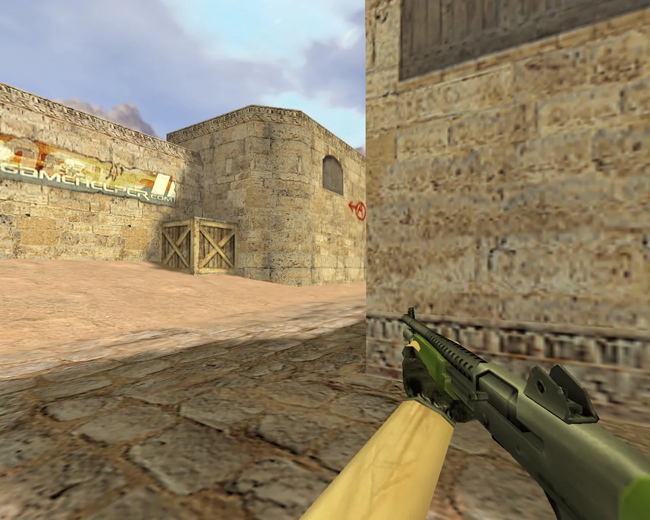 Скриншот Модель «М3 Олива» для CS 1.6 - качественная замена оригинала