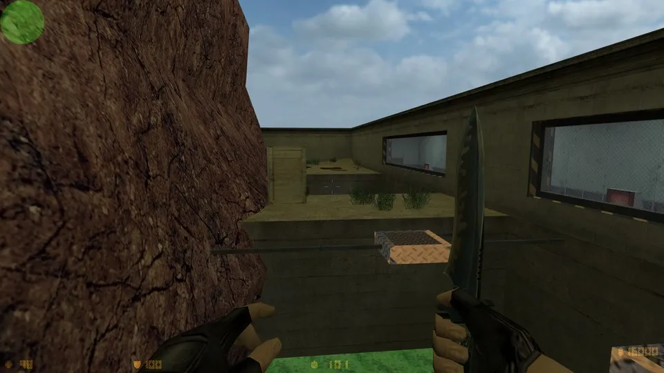 Скриншот  deathrun_toxic_pg для CS 1.6: карта для тренировки, тактика за CT и T, точки ловушек и прохождение