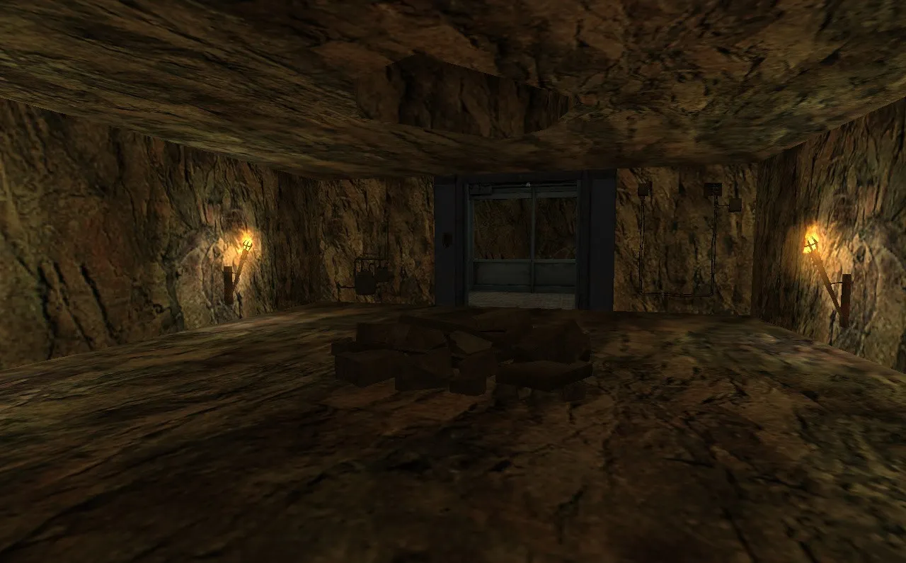 Скриншот  deathrun_old_mine для CS 1.6: карта deathrun, баланс сторон, точки и настройка для сервера