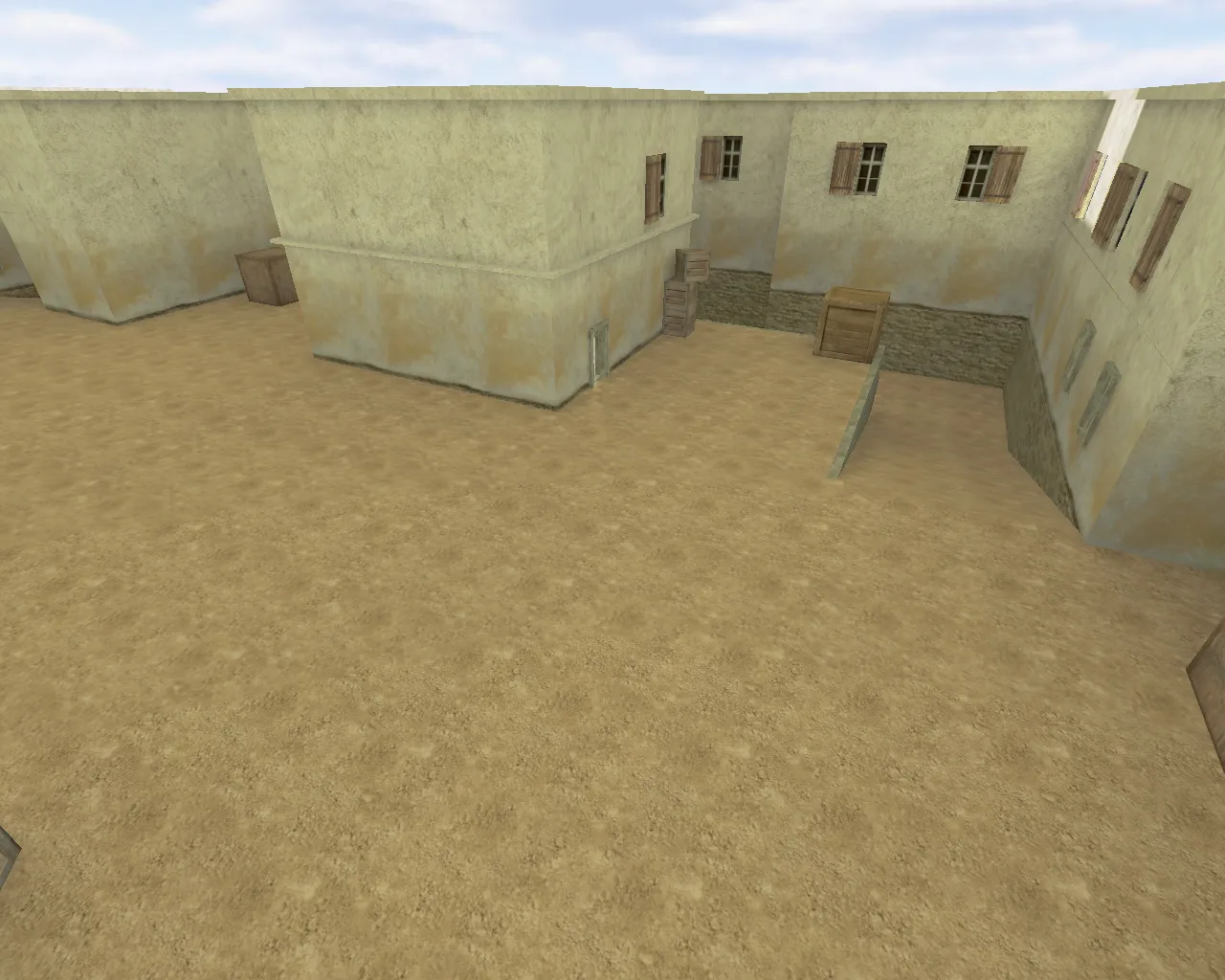 Скриншот  Карта awp_tuscan для CS 1.6: точки под AWP, позиции, .nav для ботов, оптимизация wpoly/epoly