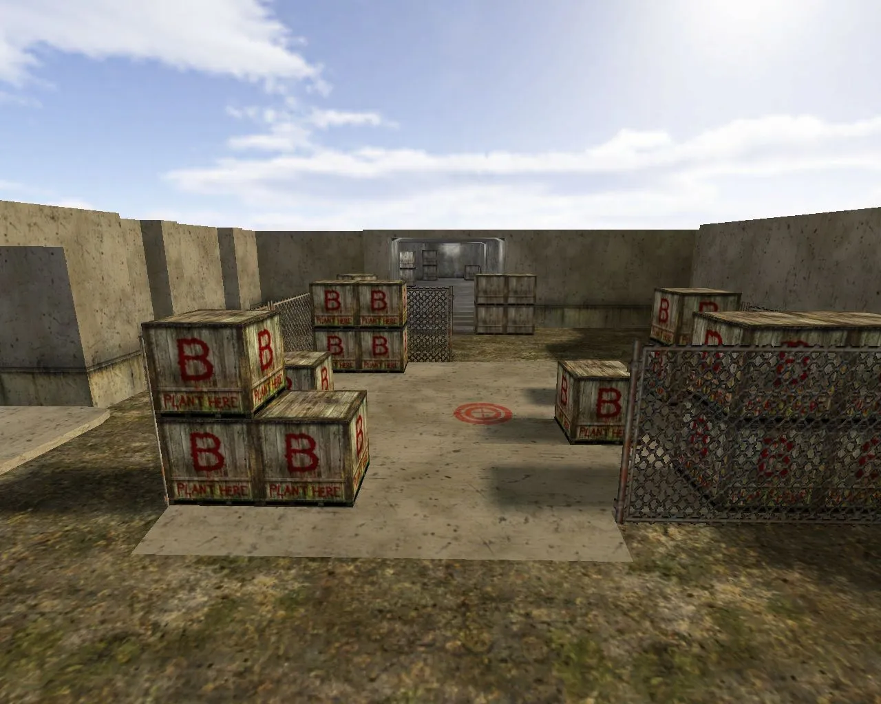 Скриншот  Карта de_antishock для CS 1.6: баланс сторон, точки под Т/КТ, .nav для ботов и оптимизация wpoly/epoly