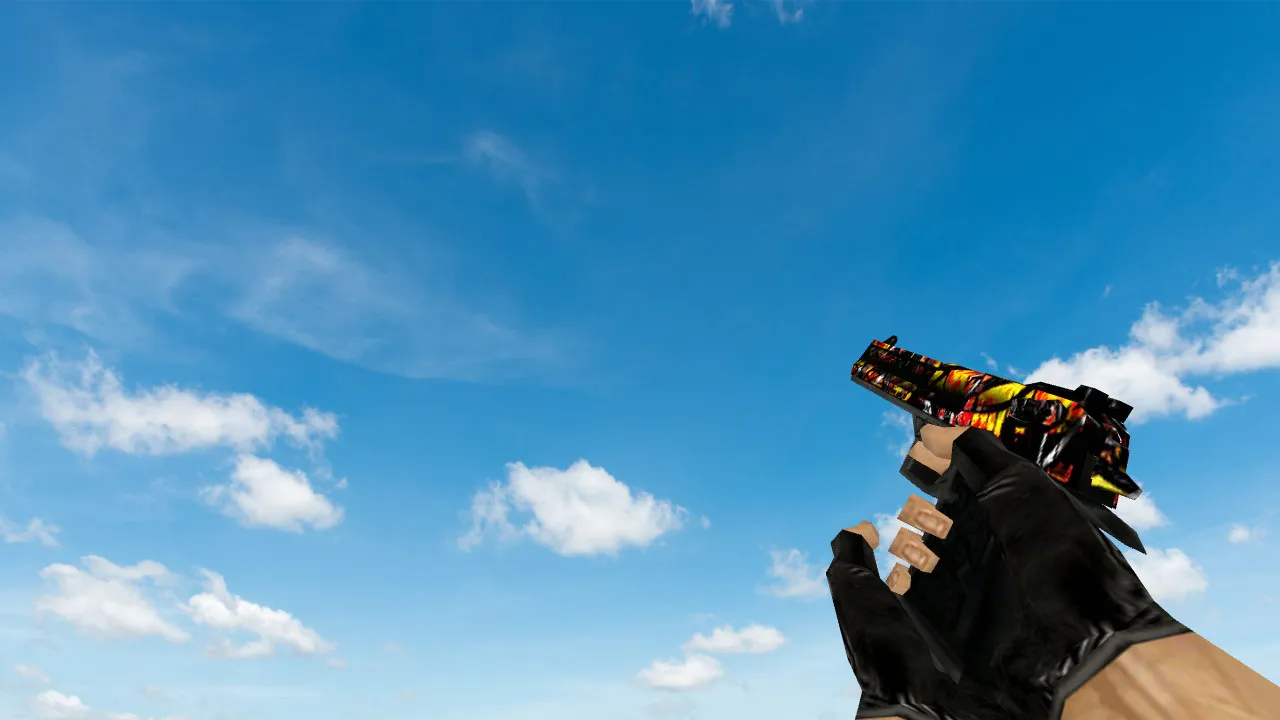 Скриншот Модель «Deagle Wildfire» для CS 1.6 - Качественные текстуры и анимация