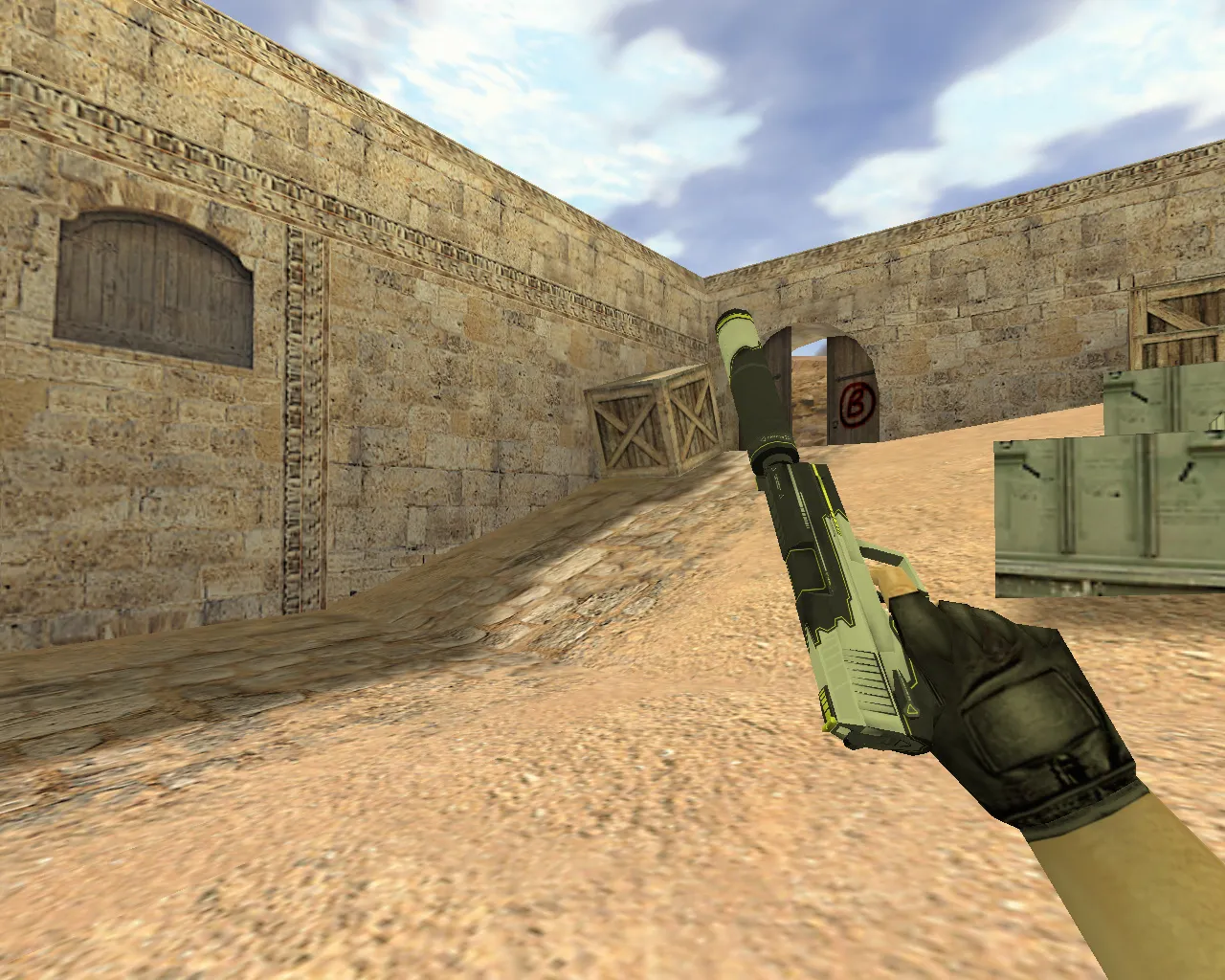 Скриншот Модель «USP Закрученный» для CS 1.6: качественный выбор