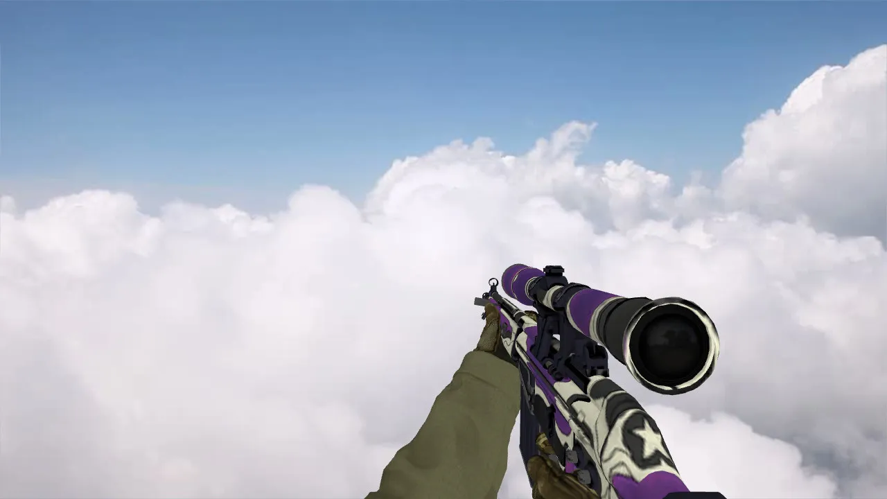 Скриншот Модель «G3SG1 Поток» для CS 1.6 - идеальный выбор для точной стрельбы