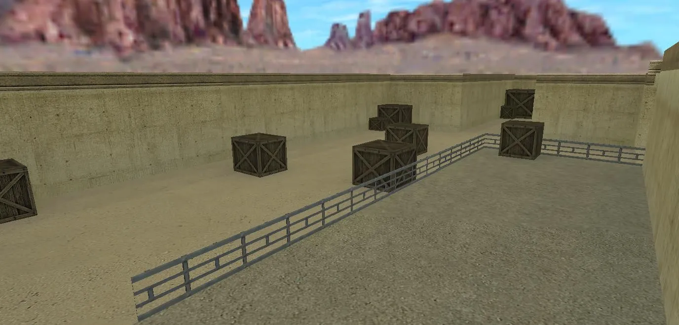 Скриншот  Карта de_sandy для CS 1.6 – тактика, баланс и оптимизация