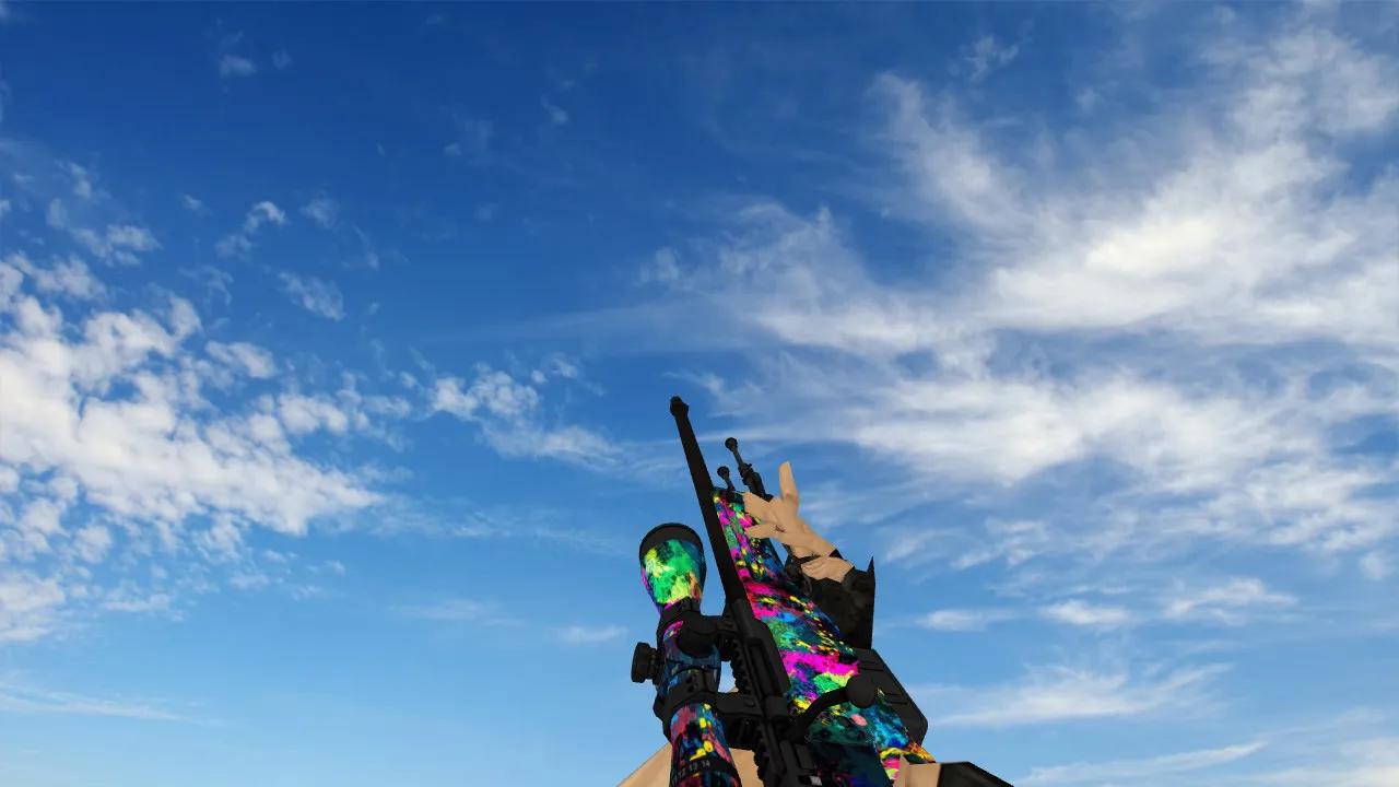 Скриншот Модель «AWP Paint» для CS 1.6 - Уникальный стиль для вашего оружия