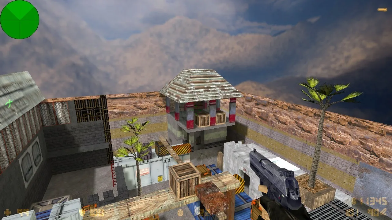 Скриншот  Карта de_matorci для CS 1.6 – тактические возможности и баланс сторон